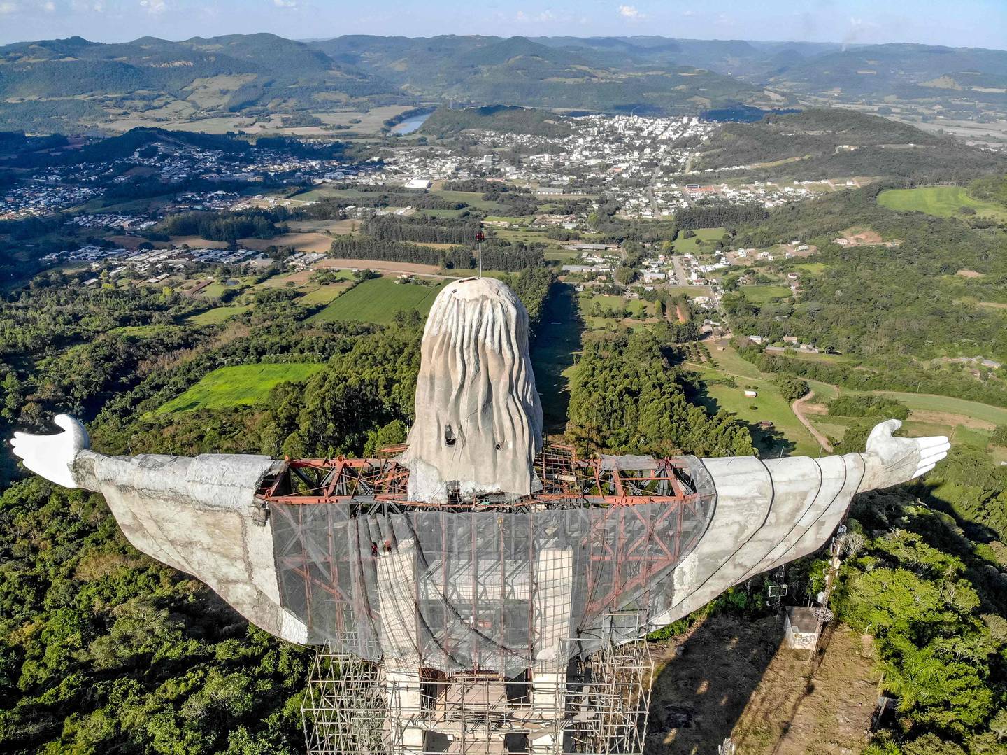 Utsikten fra Kristus-statuen