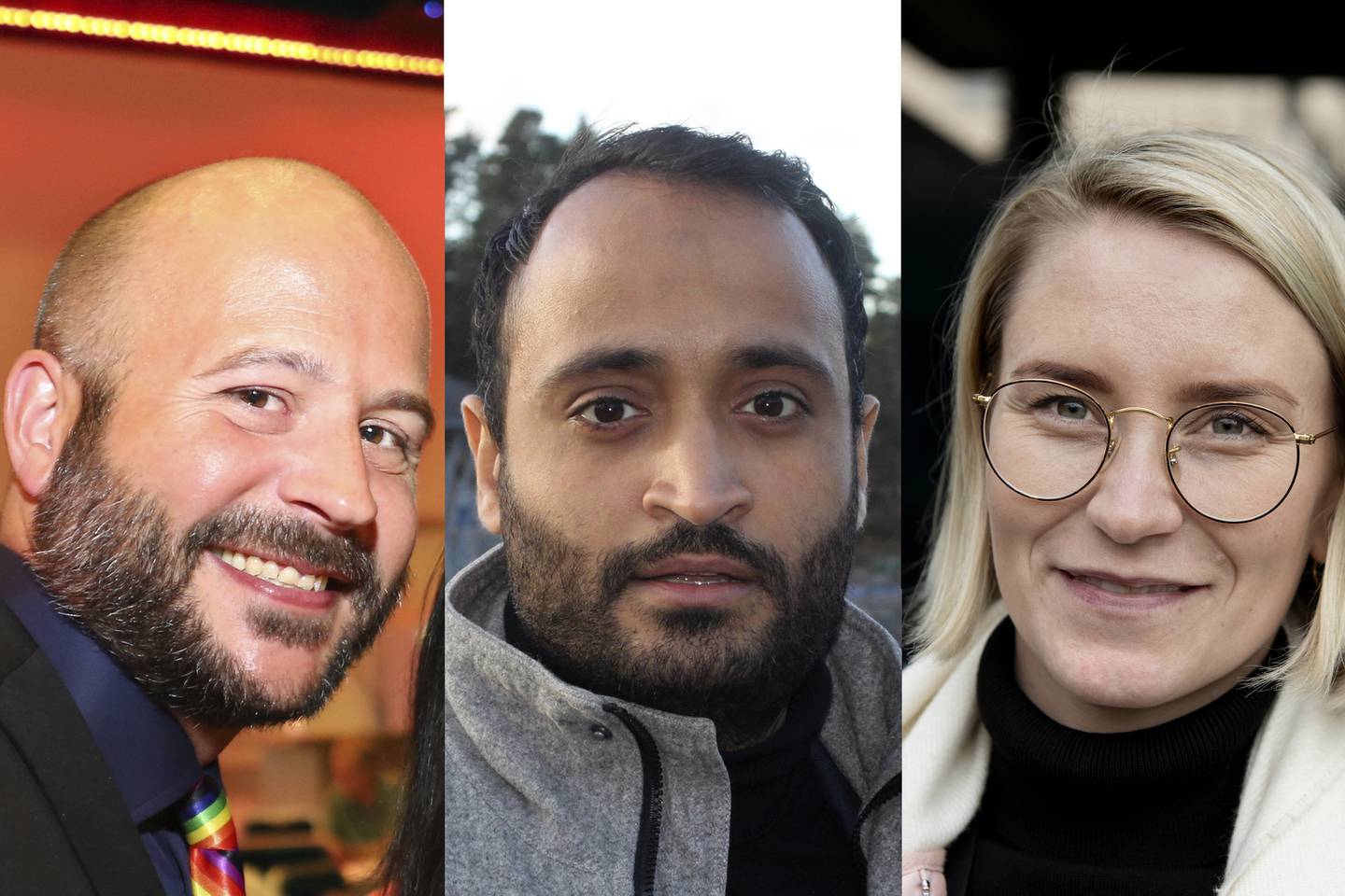 Jon Reidar Øyan, Abdullah Alsabeegh og Line Oma har alle tre meldt seg på kampen for å bli Oslos neste varaordfører.
