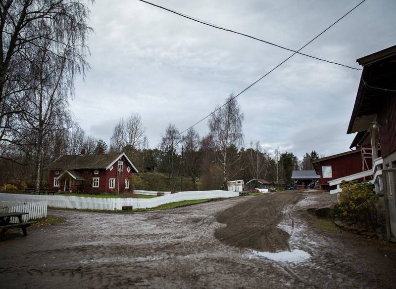Søndre Aas gård på Holmlia.