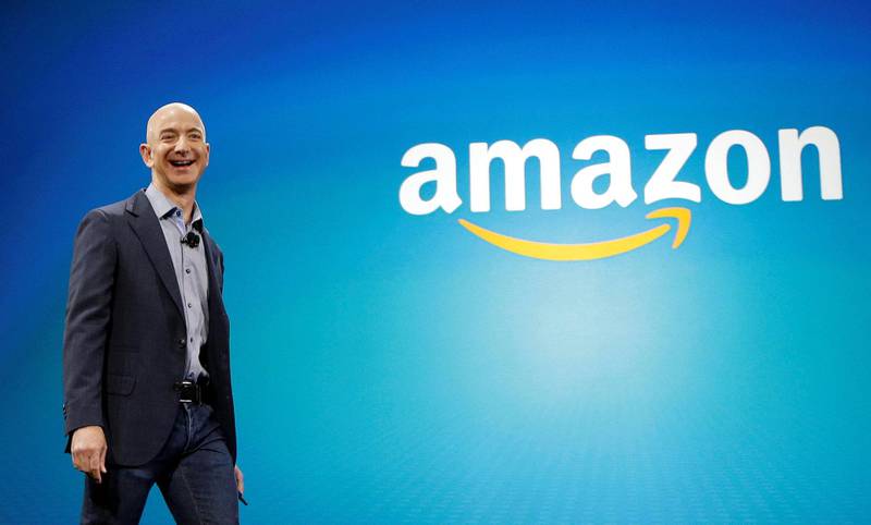 Amazon-eier Jeff Bezos har tjent godt på krisa. «Historisk har epidemier økt forskjellene»,          skriver vår kommentator. Foto: Ted S. Warren/NTB scanpix