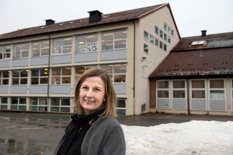 Fjellhamar skole. Ny skole skal bygges, og her får lærerne være med å påvirke bygget. Rektor Fjellhamar skole, Marianne Egeberg Kolobekken. 