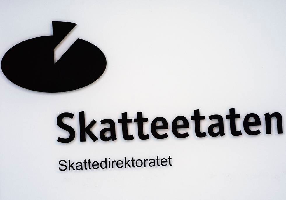 Inngangen til Skatteetaten (Skattedirektoratet) ved Helsfyr i Oslo.