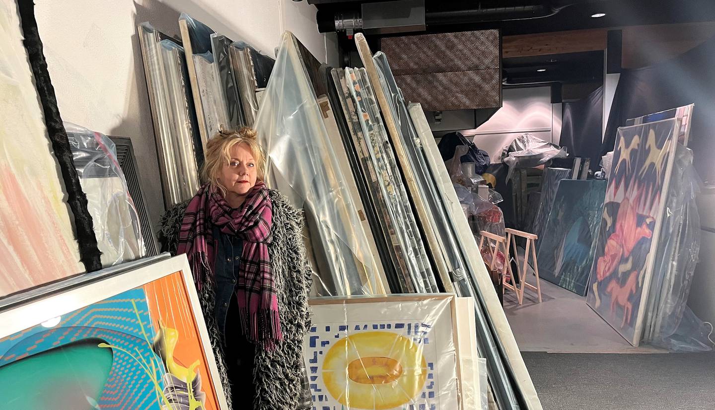 Pia Myrvold åpner studio og galleri ved Forhus travbane