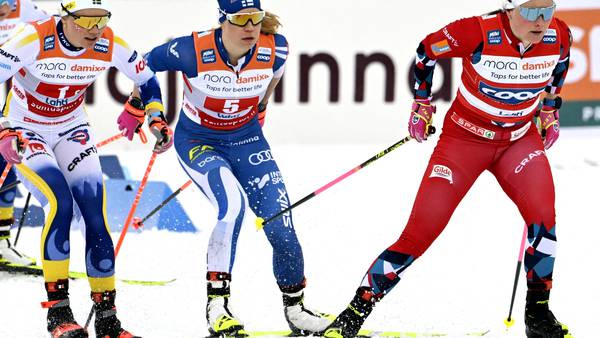 Myhre og Kalvå nummer to på lagsprinten i Lahti