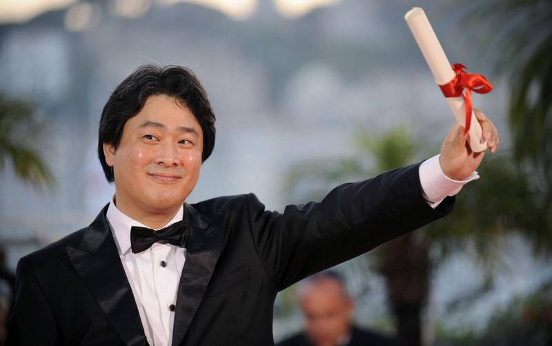 Park chan-Wook er æresgjest når Film fra Sør går av stabelen i oslo i november. Her fra Cannes året han mottok pris for «Thirst». FOTO: AFP