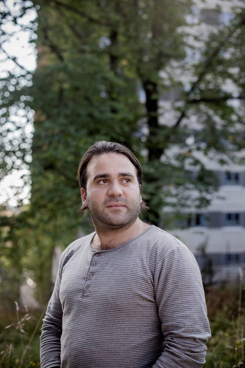 Hassan reiste alene fra Aleppo og kom til Norge for tre måneder siden. FOTO: HILDE UNOSEN