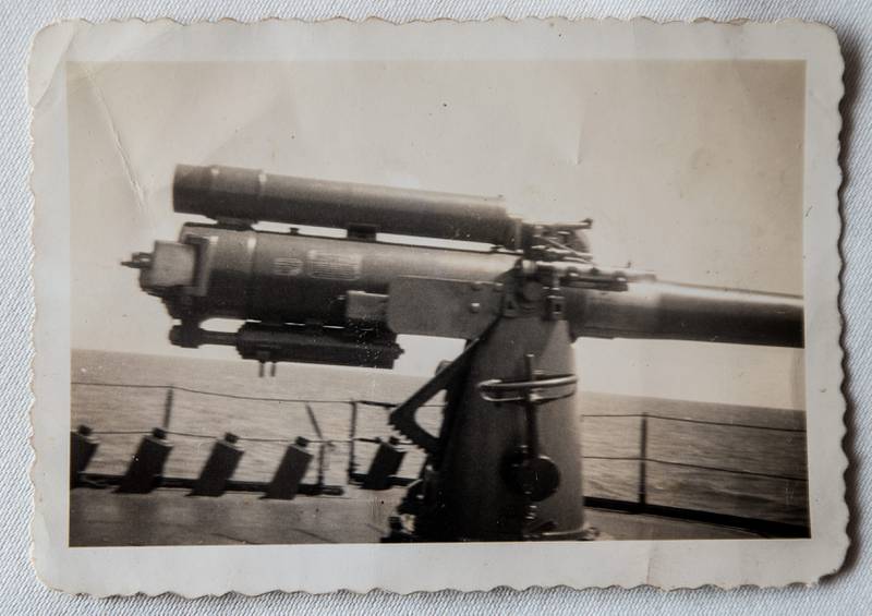 Ole Jensen var skytter – «denne kanonen var britisk og det var noe ordentlig lort». FOTO: Roy Storvik
