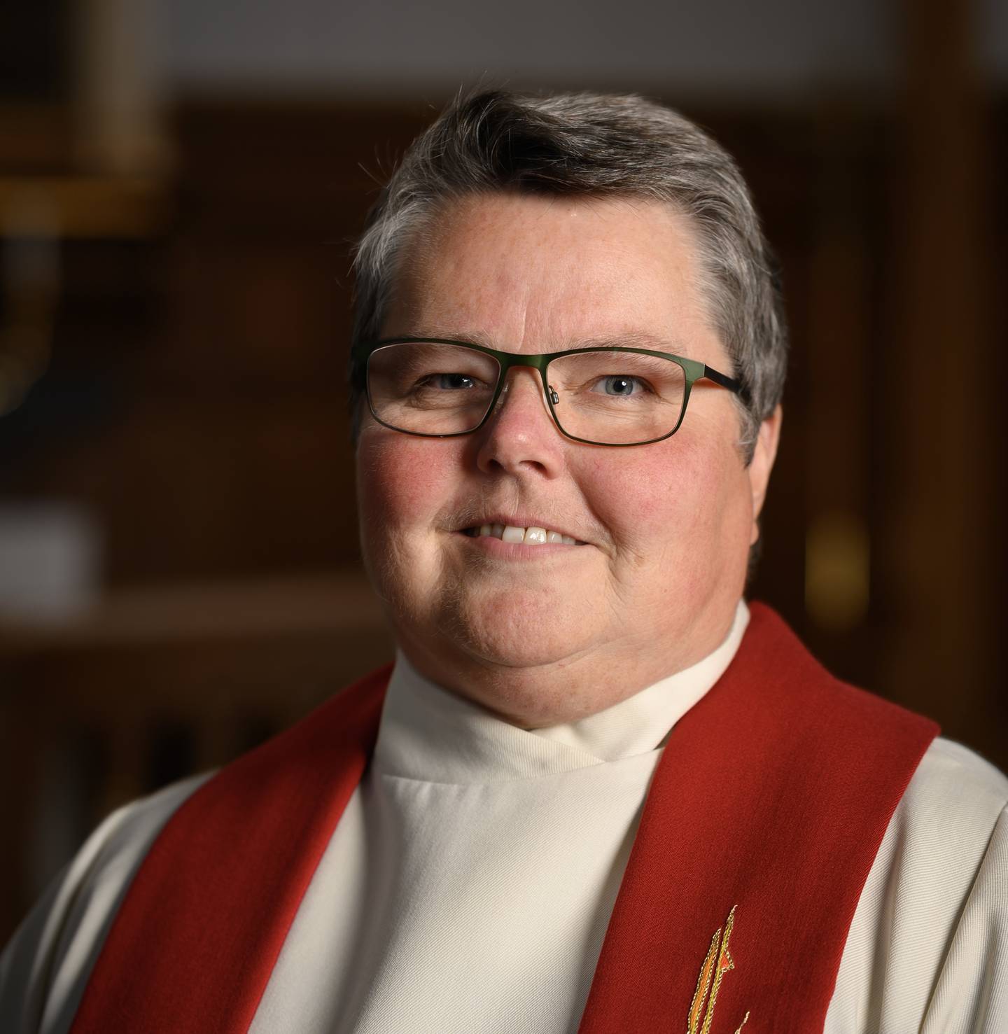 Kristine Sandmæl er prost i Lofoten prosti, leder av Mellomkirkelig råd og kandidat til stillingen som ny biskop i Borg bispedømme.