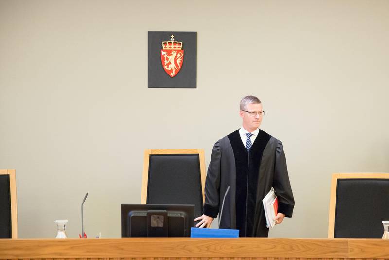 Geir Sunde Haugland, dommer i Moss tingrett.