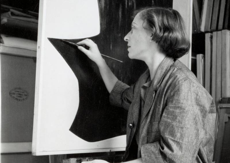 Anna-Eva Bergman (1909–1987) bodde størstedelen av livet i Frankrike.