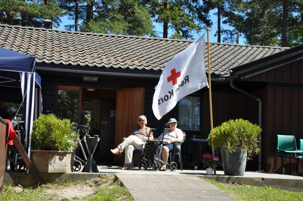 Gressvik Røde kors arrangerer turer til og opphold på Strandstua i Onsøy.