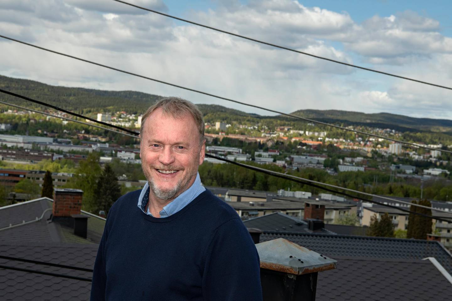Hjemme hos Raymond Johansen. Politiker for Arbeiderpartiet. Leder for Oslos byråd. Byrådsleder. 