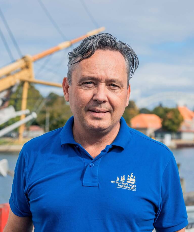 Knut R. Hansen har siden 2021 vært prosjektleder for The Tall Ships Races. Han er svært fornøyd med antall påmeldte skuter.