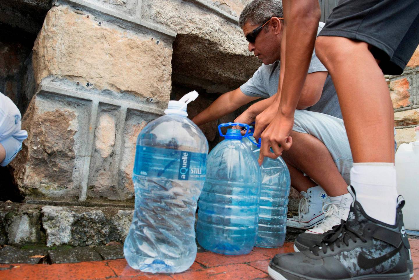 Cape Town gikk nesten tom for vann i 2018, men unngikk den store krisen fordi innbyggerne sparte på vannet. FOTO: NTB SCANPIX