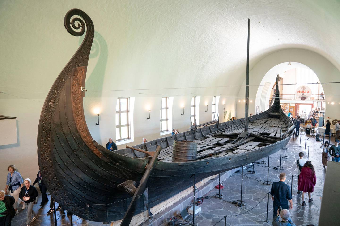 Oslo 2019902. 
Regjeringen bevilger 35 millioner kroner til å starte bygging av nytt Vikingtidsmuseum på Bygdøy. Det ble offentliggjort på en pressekonferanse mandag.
Foto: Håkon Mosvold Larsen / NTB scanpix