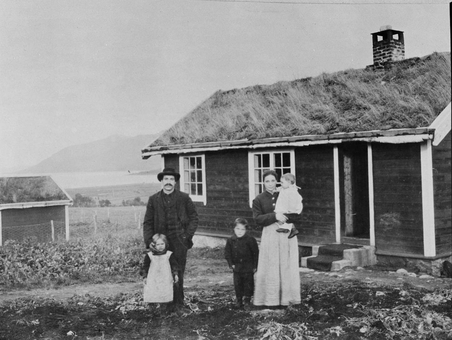 Kai-Samuel Vigardts tippoldeforeldre Godin og Anna Marie Nicolaysen på Svanviken arbeidskoloni.