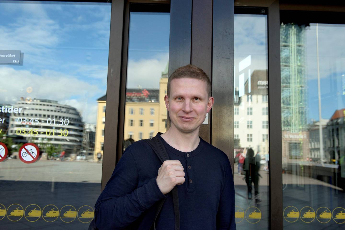 Erik Lunde. Oslo KrFs toppkandidat ved bystyrevalget.