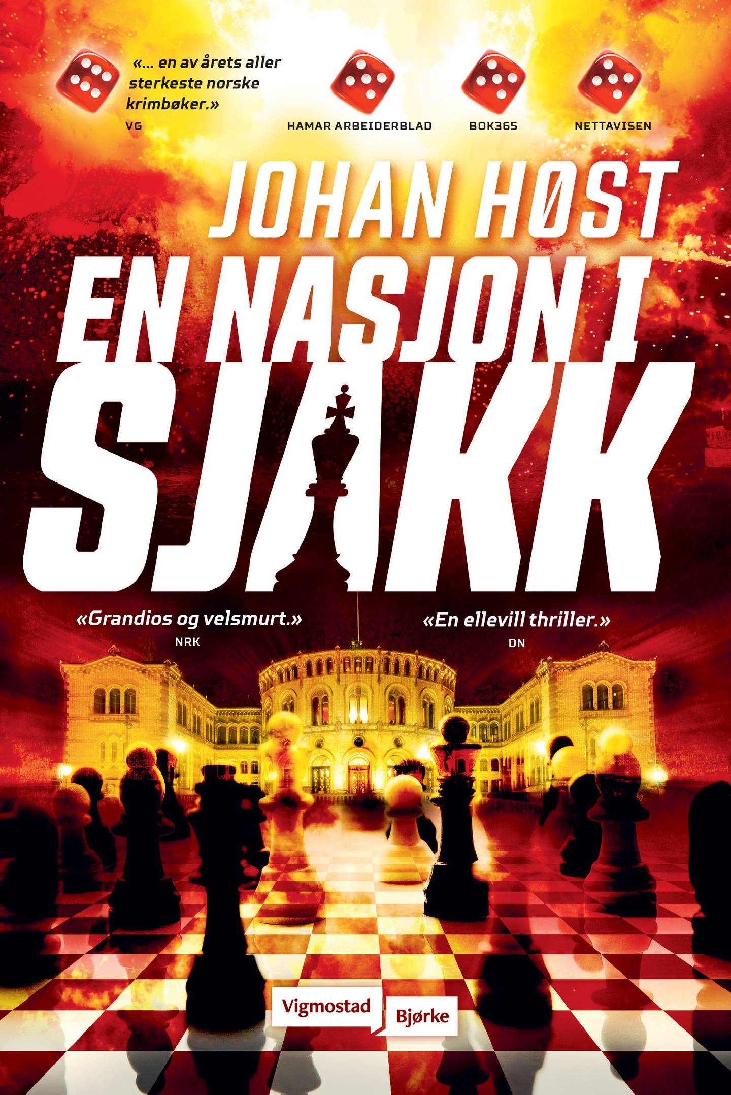 Johan Høst «En nasjon i sjakk» ble den mest solgte norske romandebuten i 2022