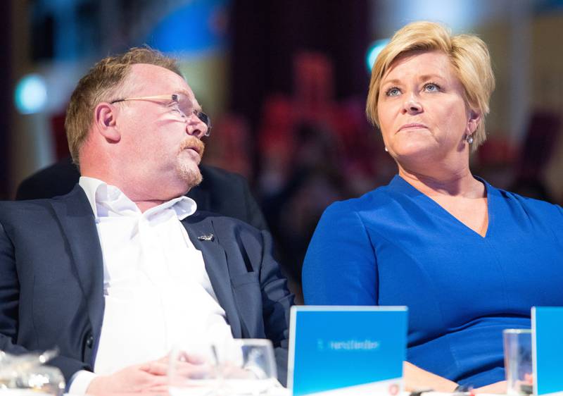 Frp har bare mottatt 225.000 i valgkampbidrag i 2017. Likevel har 1. nestleder Per Sandberg og partileder Siv Jensen et større valgkampbudsjett i år enn ved forrige stortingsvalg.
