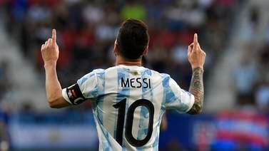 Messi ble femmålsscorer i Argentinas brakseier