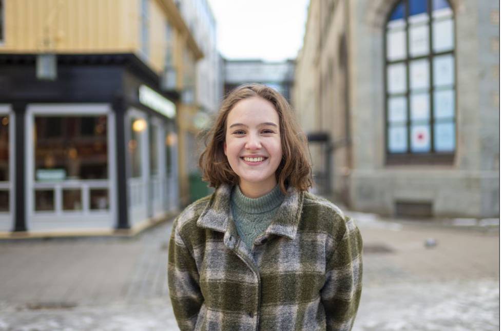 Nora Selnæs. Ungdomskandidat for MDG Trøndelag.