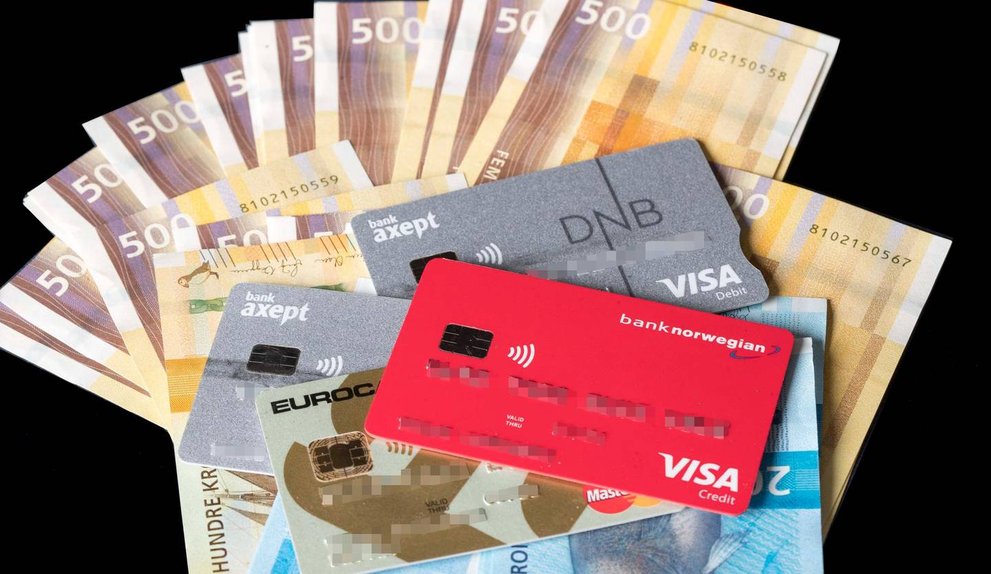 Oslo  20181220.
I disse dager trekkes kredittkortene ofte og omsetningen i butikkene er store.
Foto: Terje Pedersen / NTB scanpix