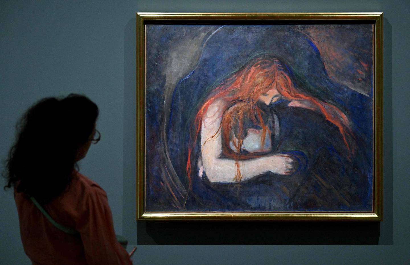 Svart er mer enn «bare» en farge hos Edvard Munch, oppdaget den karibisk-amerikanske forfatteren på sitt første besøk i Oslo. Her er hans «Vampyr».