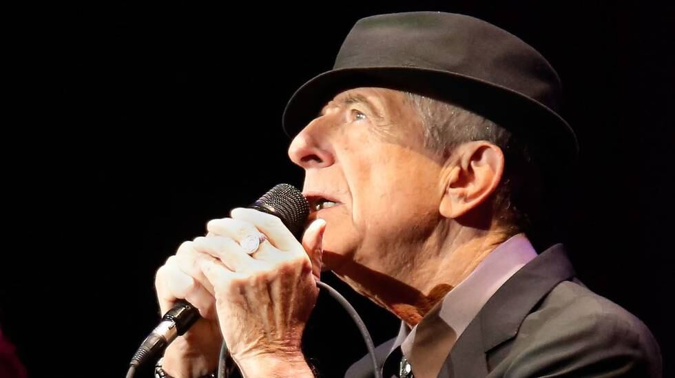 Leonard Cohen Radio City Music Hall in New York City.