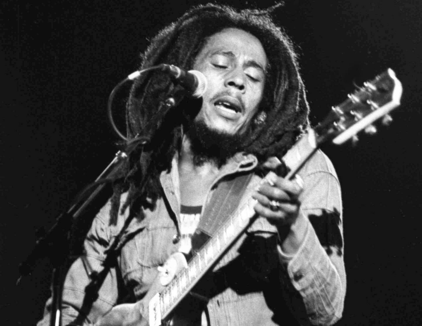 Bob Marley i egen person i 1980.