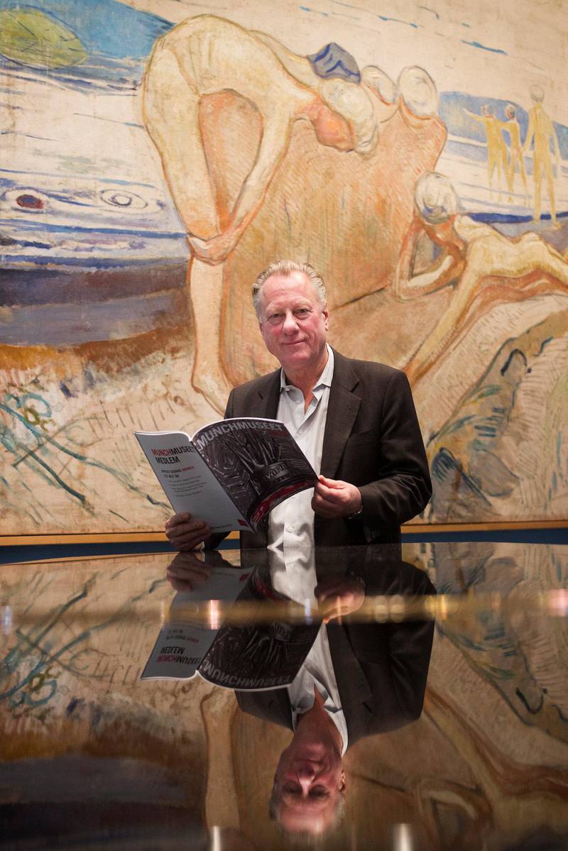 Munch-direktør Stein Olav Henrichsen. Foto: Arne Ove Bergo