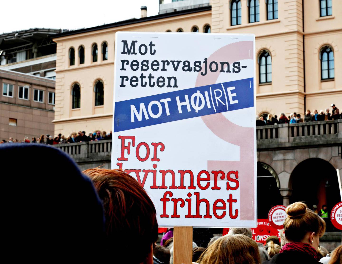 Fra markeringen av 8. mars i Oslo i 2014. Foto: Marte Christensen/NTB scanpix