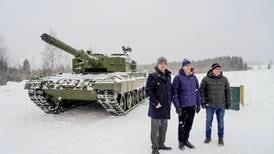 Regjeringen kjøper 54 Leopard 2-stridsvogner fra Tyskland