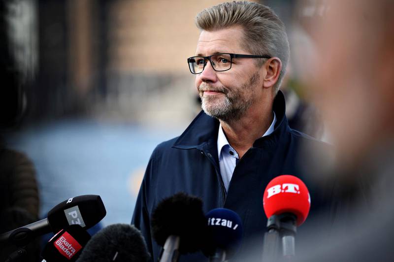 Mayor of Copenhagen Frank Jensen holds a news conference at Islands Brygge in Copenhagen, Denmark October 19, 2020. Ritzau Scanpix/Philip Davali via REUTERS    ATTENTION EDITORS - THIS IMAGE WAS PROVIDED BY A THIRD PARTY. DENMARK OUT. NO COMMERCIAL OR EDITORIAL SALES IN DENMARK.