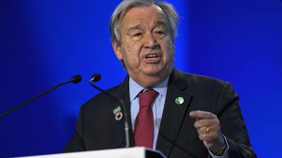 FN-sjefen om klimatoppmøtet: – Planeten henger i en tynn tråd
