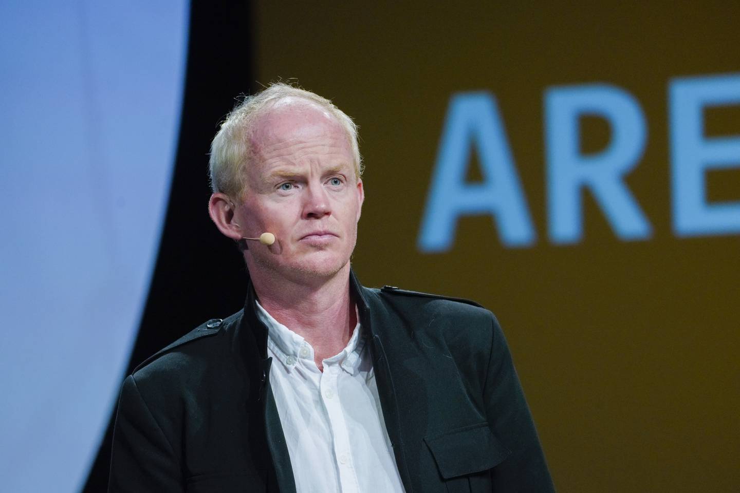 Lars Haltbrekken, stortingsrepresentant for SV. Her fra Arendalsuka i 2022.