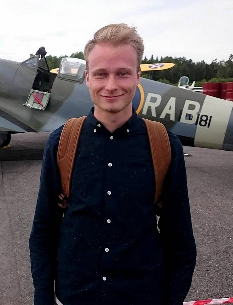 Tildelt Jon Michelet-stipendet: Erlend Lundvall, historiestudent. FOTO: PRIVAT