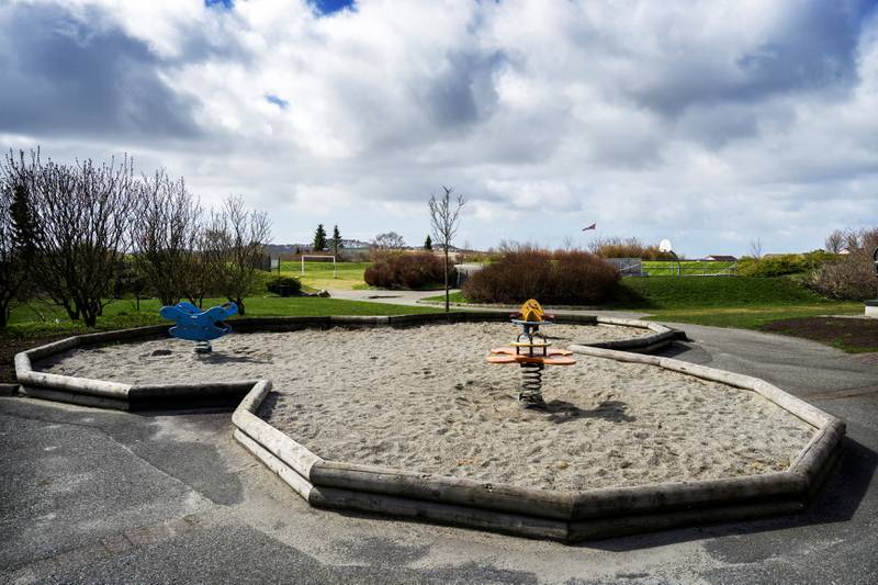 Også lekeplassen ved Madla bydelshus fornyes. Prosjekteringen starter i år. Det er satt av 200.000 kroner. Foto: Roy Storvik