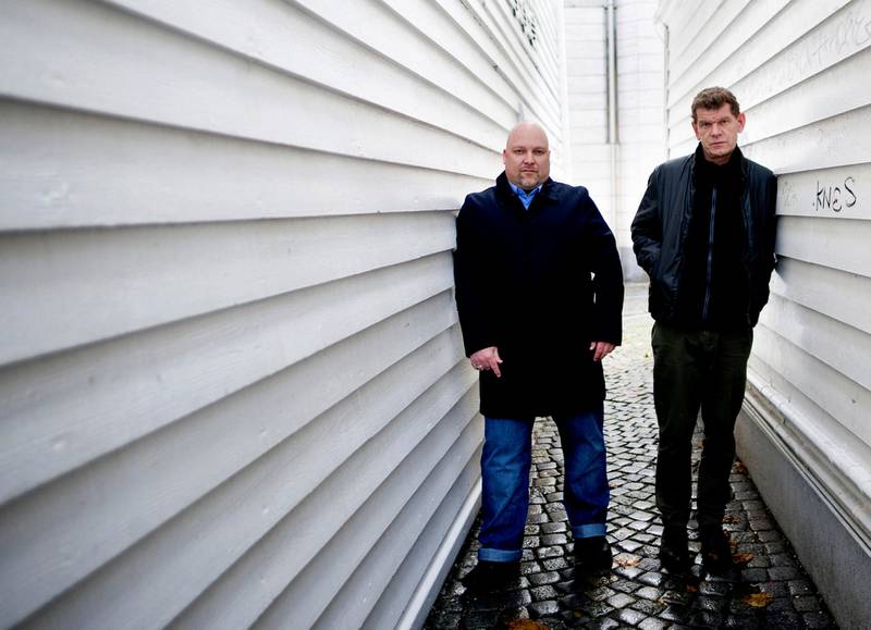 Produsentduoen Eivind Brattelid og Helge Thornes, også kjent som Troubletone Soundsystem.