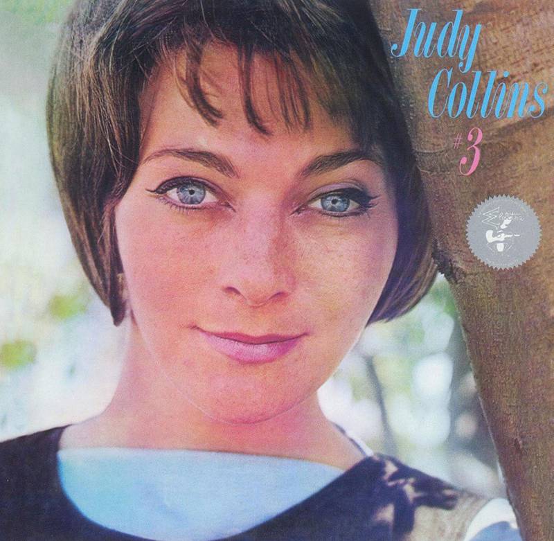 Judy Collins på omslaget av albumet «#3». Foto: Elektra Records