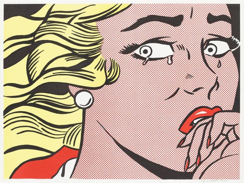 Man kommer ikke utenom Roy Lichtenstein og hans «Crying Girl» (1963) når amerikansk etterkrigskunst skal oppsummeres.