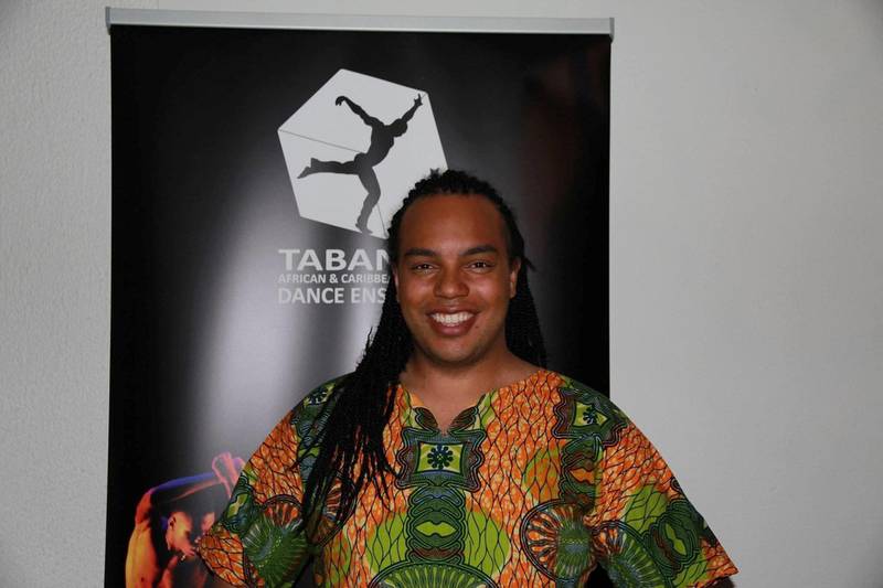 Thomas Talawa Prestø har selv både norske og karibiske røtter.                                     Foto: Tabanka Dance Ensemble