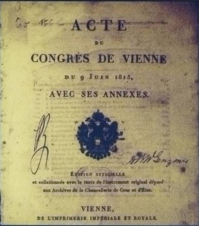 Wien-traktaten fra 1815 sørget for å sende Europa tilbake til 1792 og en ga en felles politikk mot alt som lignet revolusjonære tanker og ideer.