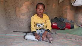De glemte barna: Zaid (9) mistet benet i krigen. Nå vil han bli lege