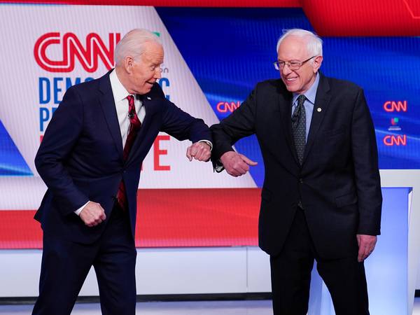 Bernie Sanders erklærer full støtte til Joe Biden