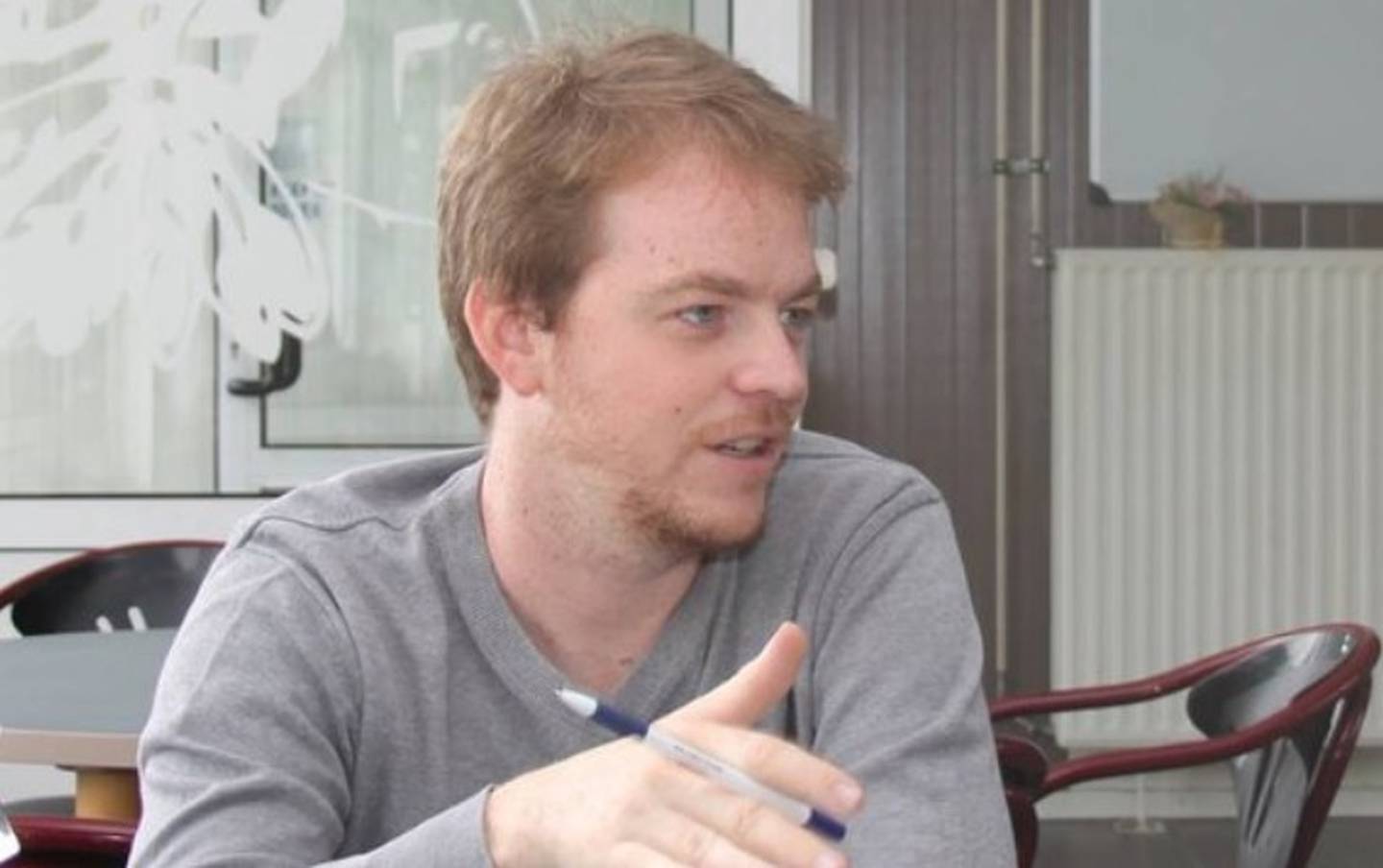 HLN-journalist Sander De Graeve.