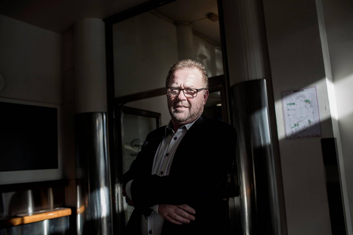 Oslo. 12.03.2015. Jan Olav Andersen, leder i EL og IT forbundet. Foto: Fredrik Bjerknes