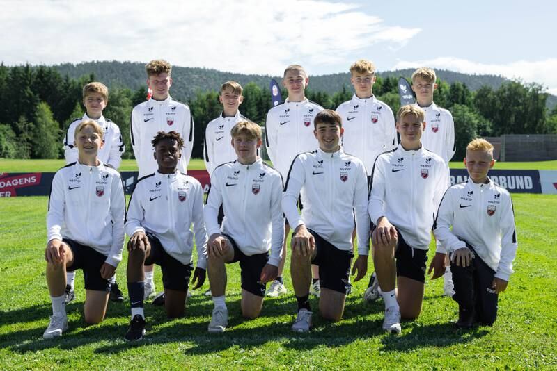 Fotballtalentene fra Stavanger.