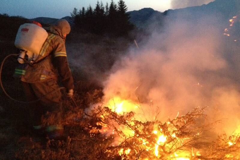 62 mannskaper fra Brannvesenet Sør-Rogaland deltok i slukkingen av brannen.