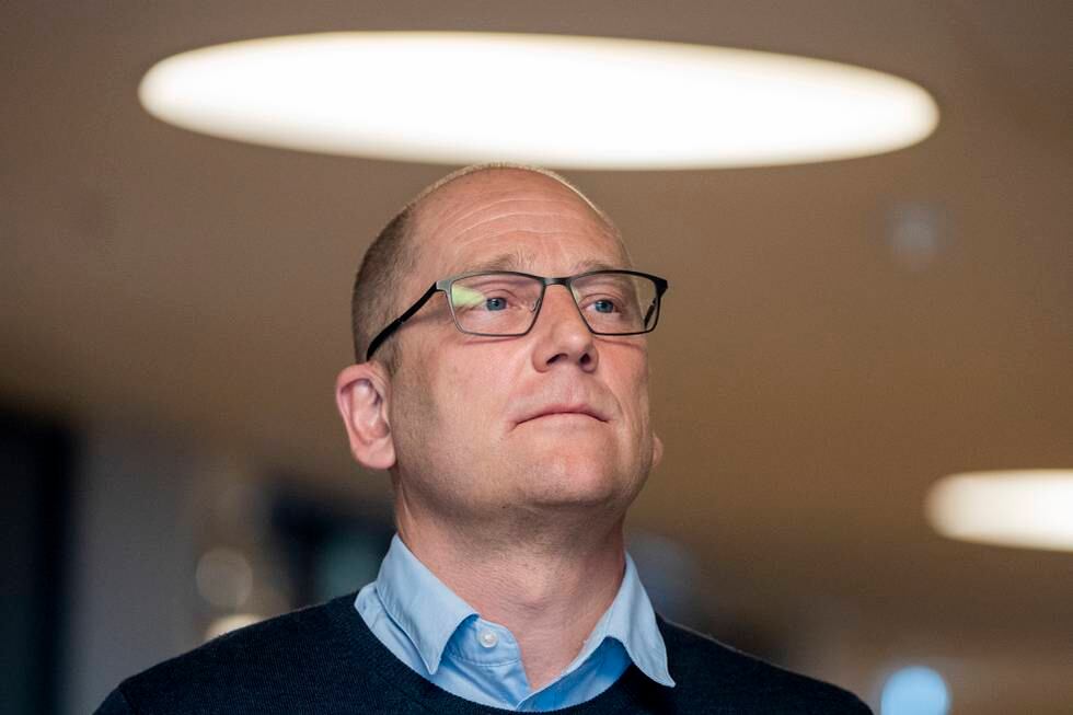 Forhandlingsleder Steffen Handal i Unio kommune mener forslaget til løsning i lønnsoppgjøret var for dårlig. Nå tas over 7.000 Unio-medlemmer ut i streik. Foto: Terje Pedersen / NTB