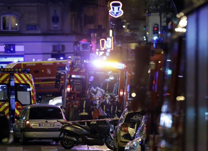 Flere angrep i Paris fredag kveld. FOTO: NTB SCANPIX
